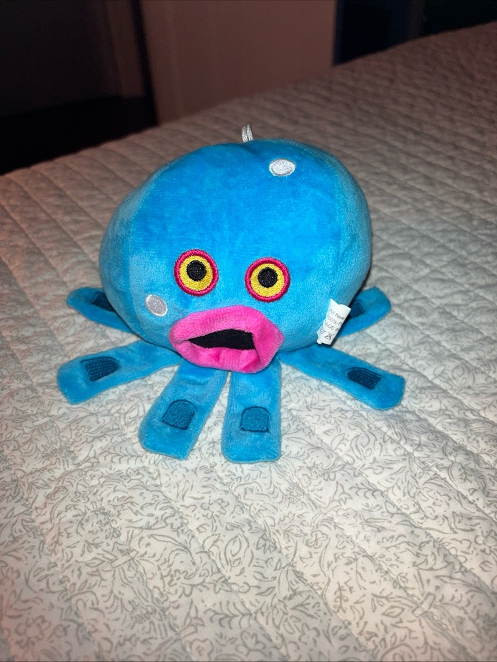 Toe Jammer My Singing Monsters Plush / Stuffed Toy 7" Blue Octopus Animal RARE